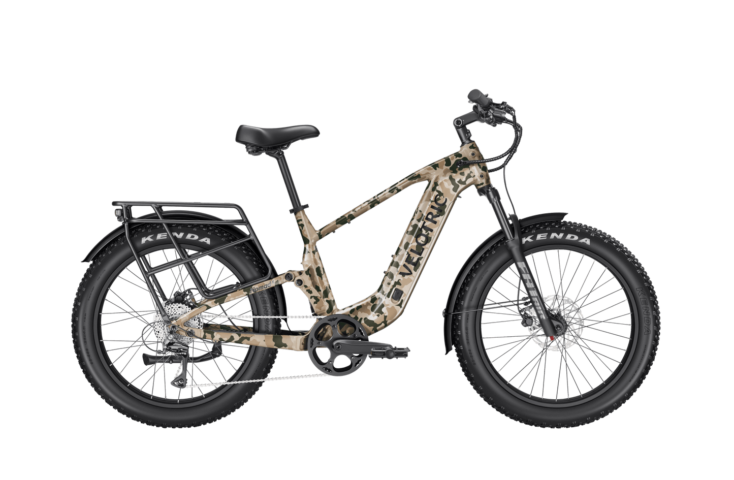 Velotric Nomad 2X Elcykel med Full Fjädring & Breda Däck