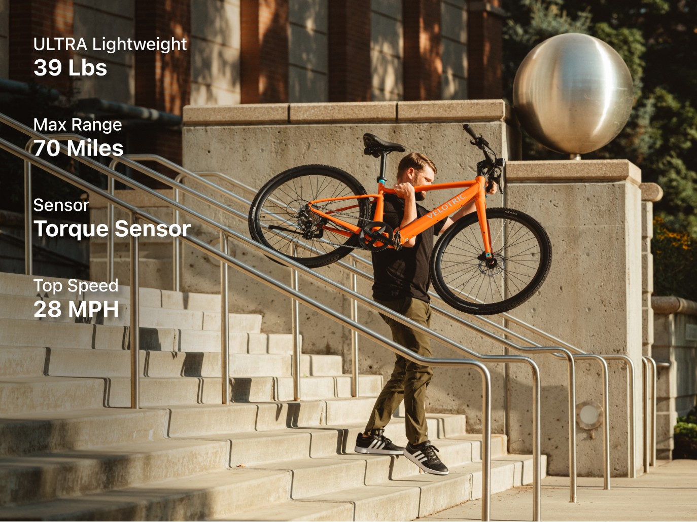 Velotric T1 ST Plus Elcykel (Lätt & Smart)